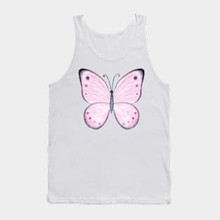 pink butterfly Tank Top